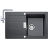 Zlewozmywak Franke SID 611-78 czarna + bateria  FN 0147